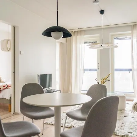 11th Floor With Balcony Apartment Oulu